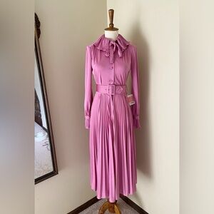 Miss Elliette California Vintage With Tags Secretary Dress in Orchid Pink Size 6